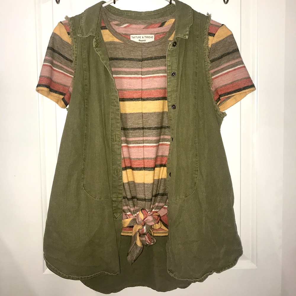 HANDPICKED FREE PEOPLE AND MADEWELL OUTFIT BUNDLE - Picture 1 of 13